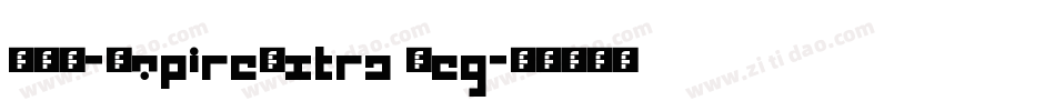 PSL-EmpireExtra Reg字体转换